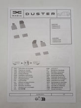 Set de alfombrillas textiles a medida originales Dacia Duster III (2024-2025)