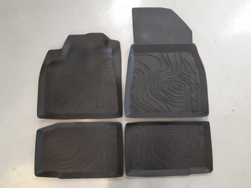 Set de 4 alfombrillas de goma Originales Dacia Duster III (2024-2025) para motores ECO-G 100 e híbridos
