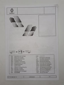 Set de Alfombrillas de goma Originales Renault Rafale 749M68064R