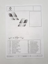 Juego de 4 alfombrillas de caucho para Renault 5 E-Tech Eléctrico 749M68308R