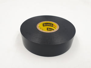 Cinta aislante eléctrica de vinilo 3M Scotch Super 33+ 19 mm x 20 m, 1 Rollo, Negro 7701417367