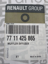 Cola de escape, embellecedor Renault Koleos I (2008-2015) QM5 H45 ORIGINAL 7711425865