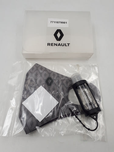 Kit de protección Anti COVID con mascarilla y gel ORIGINAL de Renault 7711879981