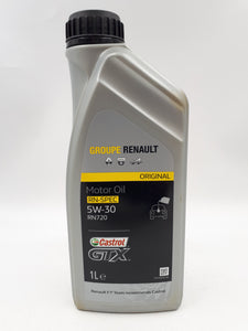 Garrafa de Aceite 1 litro Castrol Renault 7711943685 RN720 5W30 1L ORIGINAL