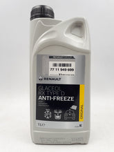 NUEVO ANTICONGELANTE MOTORES B4A y B4D REFRIGERANTE 1 Litro DACIA RENAULT GLACEOL RX TYPE D - MLBMOTOR