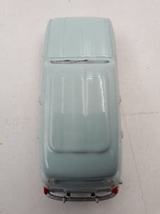 Miniatura Clásico Renault 4 en azul claro, escala 1/64 NOREV original de Renault