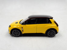 Miniatura Renault 5 E-Tech electrico 1/64 Original Amarillo Original metal