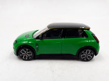 Miniatura Renault 5 E-Tech electrico 1/64 Original Verde Original metal
