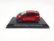 Miniatura del Renault Twingo E-Tech 1/43 Original en color rojo