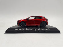 Miniatura del Renault Clio VI Full Hybrid E-Tech 2025 1/43 rojo Metal Zamack