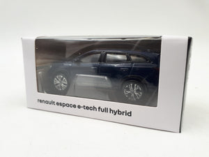 Miniatura Renault Espace VI E-Tech Full Hybrid 1/64 Norev Original 7717300132 Azul.