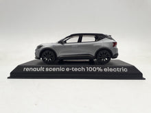 Miniatura del Renault Scenic E-Tech 100% Electrico 1/43 gris Metal Zamack