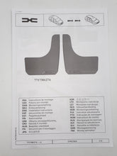 Pareja de faldillas delanteras o traseras originales para varios modelos de DACIA 7717301274
