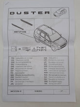Kit de 4 Protectores de Puerta Dacia Duster I (2010-2017) ORIGINAL 808725725R