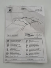 Aluminium Dachträger Renault Twingo III 2014-2021 original 8201404053