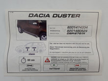 Estriberas Laterales Dacia Duster I 2009-2017 + soporte de fijación original de Dacia