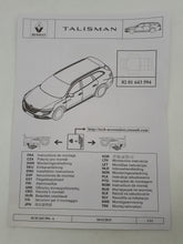 Protector de maletero modular Easyflex para maletero Renault Talisman Familiar Sport Tourer (2015-2024) ORIGINAL 8201643594