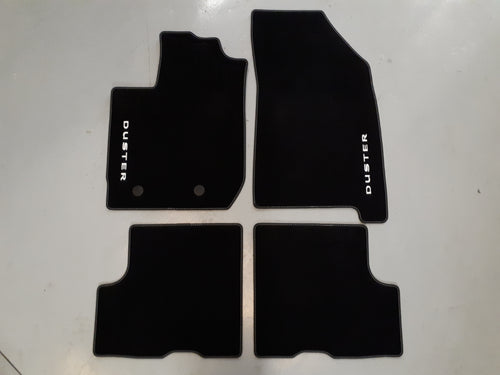 Juego de 4 Alfombrillas Textil Premium Alta Gama Dacia Duster II 2018-2024 ORIGINAL 8201710717