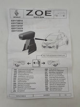 Apoyabrazos Original Azul Marino Renault Zoe Fase II (2012-2019) 8201735580