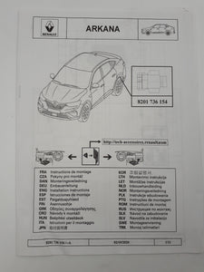 Modular trunk protection Easyflex Renault Arkana original OEM