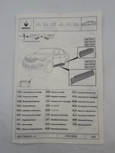 Protector de puerta trasero izquierdo Renault Arkana Rojo Deseo 8201739131