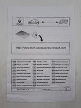 Juego de 4 alfombrillas Originales de goma Dacia Spring nuevas 8201743311