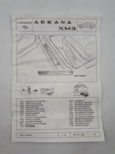 Pareja de umbrales de puerta iluminados Renault Arkana 8201748665