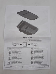Organizador y alfombrilla de consola central para  Renault Austral, Espace VI y Rafale Original  8201755362