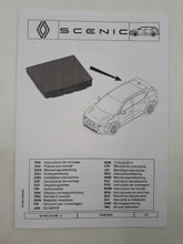 Doble fondo maletero Renault Scenic E-Tech Electrica para guardar cables Original 849P35338R