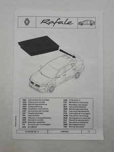 Doble suelo para almacenamiento original Renault Rafale 849P39822R