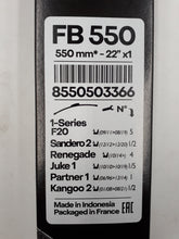 Escobilla Delantera Motrio 55 mm para Dacia Sandero 2, Renault Kangoo 2 8550503366
