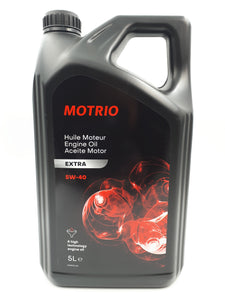 ACEITE RENAULT DACIA MOTRIO EXTRA 5W40 5L Garrafa de  5 Litros RN0700 RN0710 ACEA A3/B4