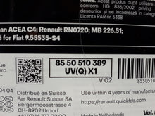 Aceite Motor Renault MOTRIO 5W30 C4 RN0720 5L Original Sintetico PREMIUM diesel y Gasolina