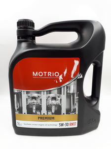 OIL RENAULT DACIA MOTRIO PREMIUM 5W30 C4 5 LITERS 8660005020 RN 0720