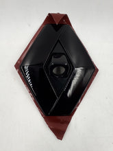 Logo Anagrama rombo negro Trasero para Renault Clio V (2019-2023) con agujero para cámara - MLBMOTOR