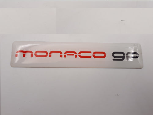 Logo emblema rótulo Original Renault MONACO GP Megane III (2008-2016) Sport 930539089R