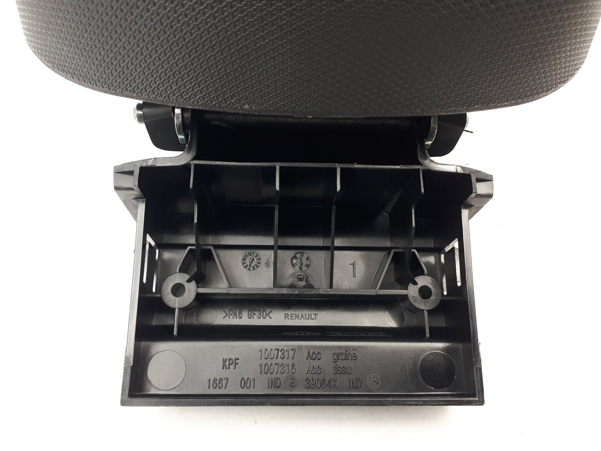 Reposabrazos Central Para Nissan Micra 4 (2010-2017) – Con Almacenamiento, Ajustable, Tela Negra