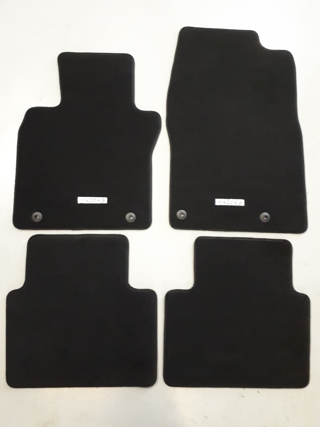 Set de alfombrillas textiles LUXURY Mazda 3 BP 2019-2025 Originales