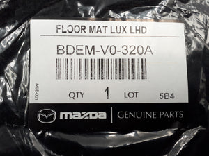 Set de alfombrillas textiles LUXURY Mazda 3 BP 2019-2025 Originales