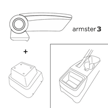 Apoyabrazos específico Armster 3 AR12 para Citroën C4 III (2020-2025)