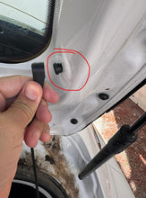 2 clips soporte de la cuerda sujeta bandeja maletero Renault Captur, Clio R4 R5