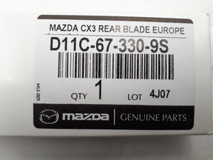 Escobilla Limpia parabrisas trasera Mazda CX3 CX 3 2015-2022