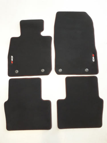 Set de alfombrillas para Mazda CX-3 CX3 Luxury con letra roja desde 2015 a 2020 Originales