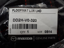 Set de alfombrillas para Mazda CX-3 CX3 Luxury con letra roja desde 2015 a 2020 Originales