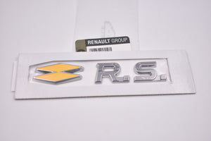 Logo Emblema Renault Megane Sport RS 4 IV Clio RS Insignia Monograma Original 908923441R - MLBMOTOR