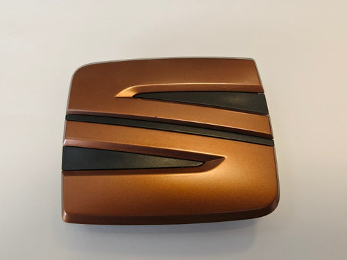 Logo Emblema delantero Rejilla Cupra Seat Leon 5F, Ibiza, Arona color cobre 5F0853679C27A