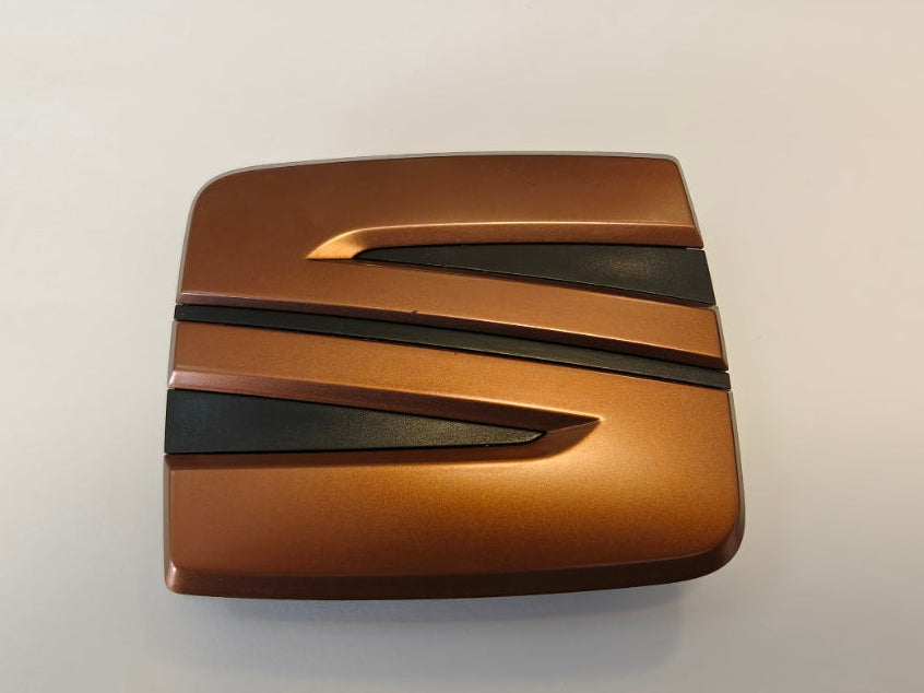 Logo Emblema delantero Rejilla Cupra Seat Leon 5F, Ibiza, Arona color cobre 5F0853679C27A