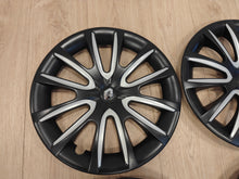 4 Tapacubos Originales de Renault y Dacia de 16" Nadi bicolor negro y gris.Outlet