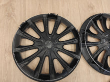 4 Tapacubos Originales de Renault y Dacia de 16" Nadi bicolor negro y gris.Outlet