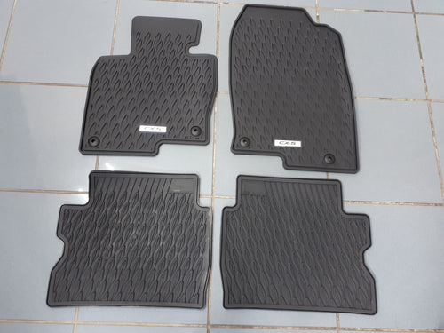 Juego de alfombrillas Originales de goma Mazda CX-5 KF (2017-2024) KB8M-V0-351